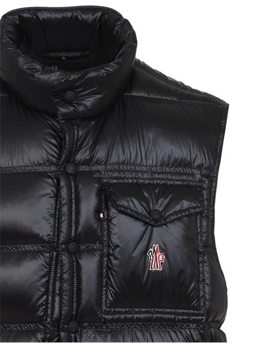 Nantu black down-padded vest Moncler Grenoble | 971A000-21597X6999